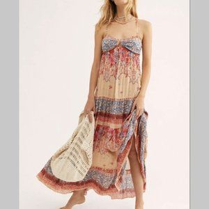 NWT Free People Intimately Give A Little Boho Maxi Dress